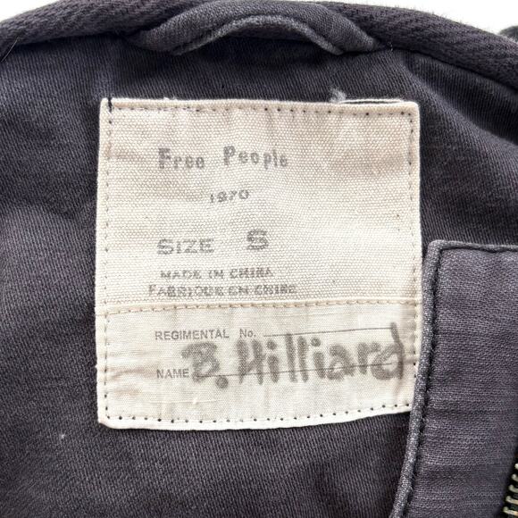 Free People Black Utility Jacket - Picture 7 of 11